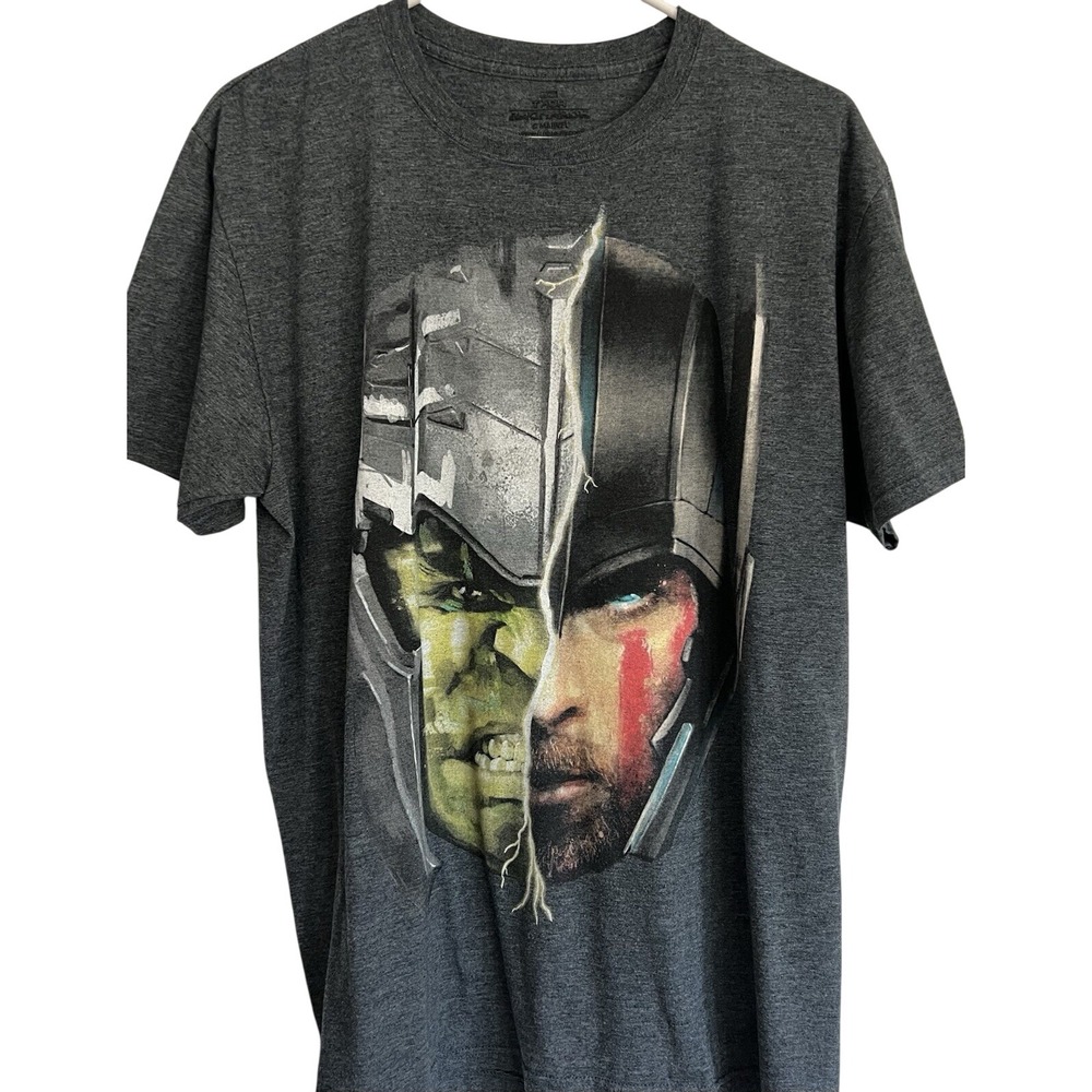 Marvel Thor Ragnarok Graphic Men's  Tshirt‎ Gray Size L